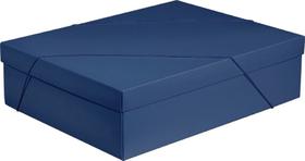 Caixa Retangular Com Elástico P/ Presente (Cor: Azul - Tamanho: G) - Contém 1 Unidade - UP Box