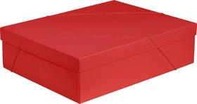 Caixa Retangular Com Elástico P/ Presente (Cor: Vermelha - Tamanho: G) - Contém 1 Unidade - UP Box