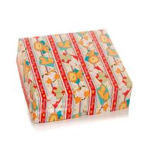 Caixa Retangular com Tampa e Fundo - Bichinhos - 10 unidades - Cromus - Rizzo