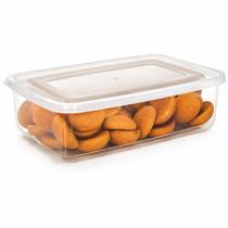 Caixa Retangular com Tampa Transparente 2,8L Caixa Retangular com Tampa Transparente 2,8L
