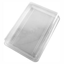 Caixa Retangular Grande - Cristal - 22x15,5cm - Cód. 14375 - 10 unidades - BWB - Rizzo Caixa Retangular Grande - Cristal - 22x15,5cm - Cód. 14375 - 10 unidades - BWB - Rizzo