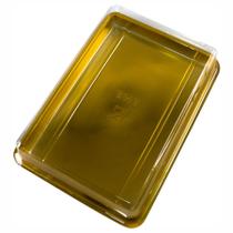 Caixa Retangular Grande - Dourado - 22x15,5cm - Cód. 14370 - 10 unidades - BWB - Rizzo Caixa Retangular Grande - Dourado - 22x15,5cm - Cód. 14370 - 10 unidades - BWB - Rizzo