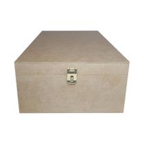 Caixa Retangular para Vinho com Dobradiça e Fecho 1 Divisoria 35x20x10 Kit 3un Mdf Madeira Caixa Retangular para Vinho com Dobradiça e Fecho 1 Divisoria 35x20x10 Kit 3un Mdf Madeira