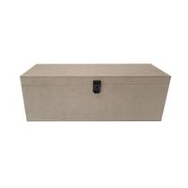 Caixa Retangular para Vinho com Dobradiça e Fecho 33x11x11 Kit 5un Mdf Madeira Caixa Retangular para Vinho com Dobradiça e Fecho 33x11x11 Kit 5un Mdf Madeira