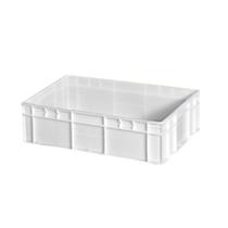 Caixa Retangular Plástica Branca 43 60x40x15 cm 28 Litros DTR Caixa Retangular Plástica Branca 43 60x40x15 cm 28 Litros DTR