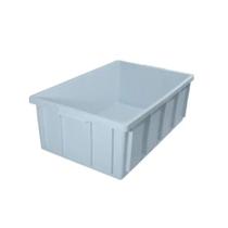 Caixa Retangular Plástica Branca 61x38x21 cm 36 Litros DTR