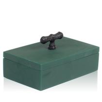 Caixa Retangular Resina Black Bambu