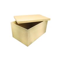 Caixa Retangular Tampa de Sapato 30x25x15 Mdf Madeira Caixa Retangular Tampa de Sapato 30x25x15 Mdf Madeira