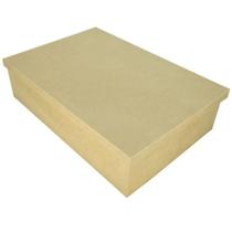 Caixa Retangular Tampa de Sapato 45x30x10cm MDF 4mm Marpax Caixa Retangular Tampa de Sapato 45x30x10cm MDF 4mm Marpax