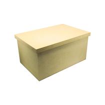Caixa Retangular Tampa de Sapato 48x31x8 Mdf Madeira Caixa Retangular Tampa de Sapato 48x31x8 Mdf Madeira