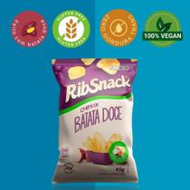 Caixa Ribsnack Batata Doce Chips 45g 20 unidades Creme de Cebola