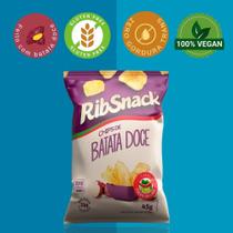 Caixa Ribsnack Batata Doce Chips 45g 20 unidades Pimenta com Limão