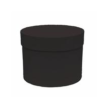 Caixa Rigida Redonda 15,5cmx12cm 1pc Preta Caixa Rigida Redonda 15,5cmx12cm 1pc Preta