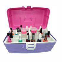 Caixa Rosa CX-Manicure 24 Esmaltes Caixa Rosa CX-Manicure 24 Esmaltes