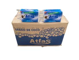 Caixa Sabão de Coco Atlas c/50 unids de 200g cada
