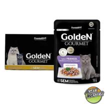 Caixa sache golden gatos filhote frango 70g Caixa sache golden gatos filhote frango 70g