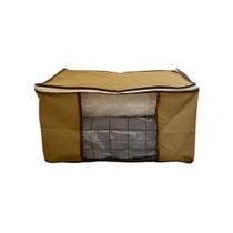 caixa saco organizador grande de para edredom manta colcha toalha cobre leito - Guarde Bem