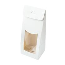 Caixa Sacolinha com Visor P (7,5cm x 19m x 6cm) Branca 10 unidades Assk Caixa Sacolinha com Visor P (7,5cm x 19m x 6cm) Branca 10 unidades Assk