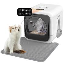 Caixa Sanitária Smart Cat Pionevox - 3 Velocidades, com Tampa e Display Caixa Sanitária Smart Cat Pionevox - 3 Velocidades, com Tampa e Display