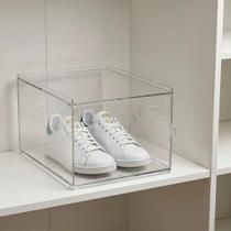 Caixa Sapateira Tênis Empilhável Organizador Modular Box Calçado Sneaker Sapato Display