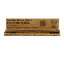 Caixa Seda Bem Bolado King Size Brown Slim 50 Livretos