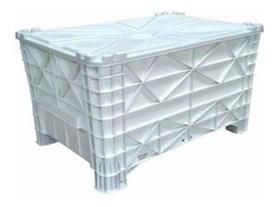 Caixa (Sem Rodas E Sem Tampa). Capacidade: 370L