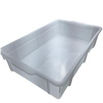CAIXA SEM TAMPA 14L EMPILHAVEL 33x12x51CM 0640 BIOPRATIKA