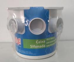 Caixa sifonada 150x150x50 com grelha quadrada Caixa sifonada 150x150x50 com grelha quadrada