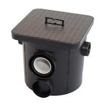 Caixa Sifonada 250X225x75 Preta Mallton Caixa Sifonada 250X225x75 Preta Mallton