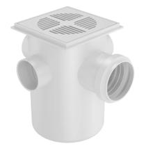 Caixa Sifonada 3 Entra 100x150x50mm Quad FORTLEV 11071011