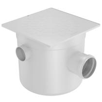 Caixa sifonada 3 entra 250x230x75mm quad fortlev 11071511