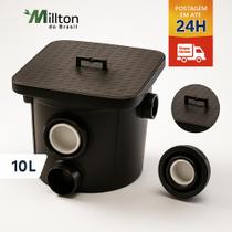 Caixa Sifonada De Gordura Com Tampa 10 Litros Mallton Caixa Sifonada De Gordura Com Tampa 10 Litros Mallton