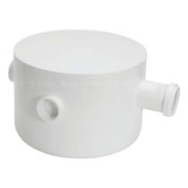Caixa Sifonada Gordura Tampa Redonda PVC 3 Entradas Amanco