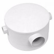 Caixa Sifonada Herc 250X172X50 Redonda Branca - 2300