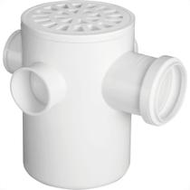 Caixa Sifonada Krona 100X150X50 Redonda Branca Caixa Sifonada Krona 100X150X50 Redonda Branca