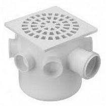 Caixa Sifonada Krona 10X10 Quadrada Branca Caixa Sifonada Krona 10X10 Quadrada Branca