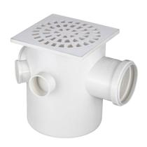 Caixa Sifonada Krona com Grelha Quadrada N17 DN 150 x 185 x 75 Caixa Sifonada Krona com Grelha Quadrada N17 DN 150 x 185 x 75