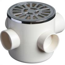 Caixa Sifonada Luconi Red Cromado 10X10X50 Caixa Sifonada Luconi Red Cromado 10X10X50