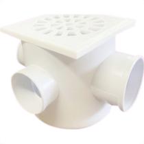 Caixa Sifonada Reboucas Quad.Branco 10X10X50 Branco Caixa Sifonada Reboucas Quad.Branco 10X10X50 Branco