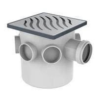 Caixa Sifonada Tigre QD/GR Inox 150x150x50 27068715