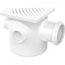 Caixa Sifonada Tigre Quad Branco 15X15X50 Caixa Sifonada Tigre Quad Branco 15X15X50