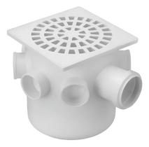 CAIXA SIFONADA150x150x50 QUADRADA PVC PEVESUL