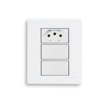 Caixa sistema x sobrepor 75x75 1 tomada sleek margirius Caixa sistema x sobrepor 75x75 1 tomada sleek margirius