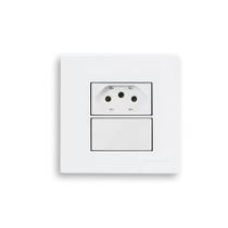 Caixa sistema x sobrepor 75x75 1int+1tom sleek margirius