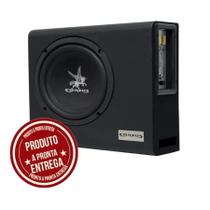 Caixa Slim Amplificada Corzus CXMS200 Sub 8'' 200w RMS