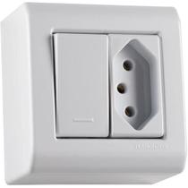 Caixa Sobrepor 1 Interruptor Simples 10 A 250 V Tramontina Caixa Sobrepor 1 Interruptor Simples 10 A 250 V Tramontina