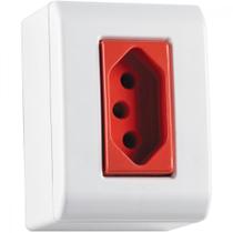 Caixa Sobrepor 1 Tomada 2P+T 20 A 250 V Tramontina LizFlex