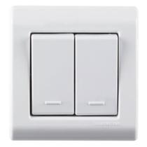 Caixa sobrepor 2 interruptor simpl 10a br lizflex tramontina