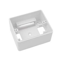 Caixa Sobrepor 2 Módulos Linha Box Ilumi para Instalação Elétrica