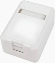 Caixa Sobrepor Para 1 Keystone Rj11 Rj45 Branco CAIXA C/ 35PÇS Caixa Sobrepor Para 1 Keystone Rj11 Rj45 Branco CAIXA C/ 35PÇS